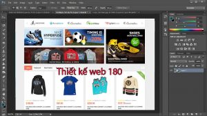 Cách thiết kế layout website bằng photoshop