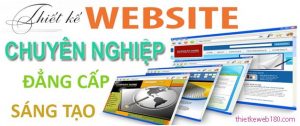 Công ty thiết kế website số 1 Việt Nam - Thiết kế web 180
