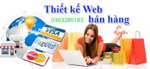 Vì sao bạn cần thiết kế trang web bán hàng qua mạng