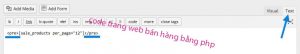 code trang web bán hàng bằng php