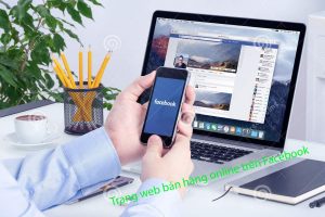 Trang web bán hàng online trên Facebook