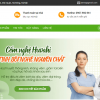 Mẫu website tinh bột nghệ TKW248