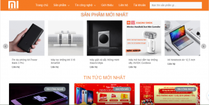 Những trang web bán hàng xiaomi - Thegioixiaomi.vn