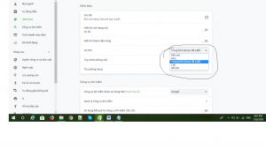 Lựa chọn cỡ chữ to