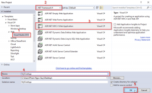 Cách làm một trang web asp.net